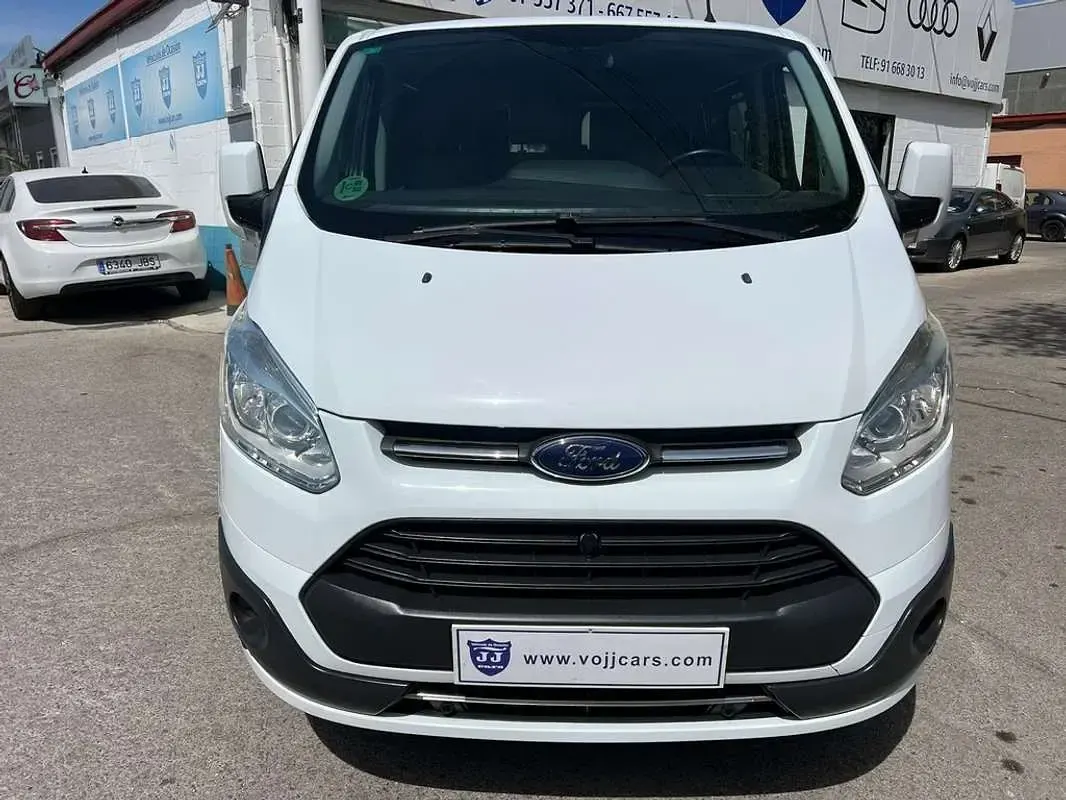 Usado Ford Transit Custom Trend 105 CV (77 kW) 2017 Blanco Van