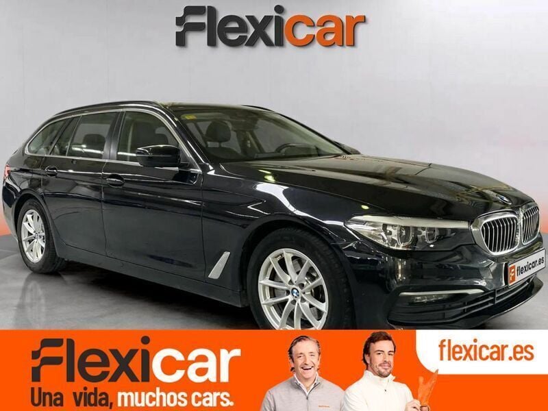 Negro Usado 2019 BMW 520 Familiar | 24.290 € (Precio justo) - Imagen 1/4