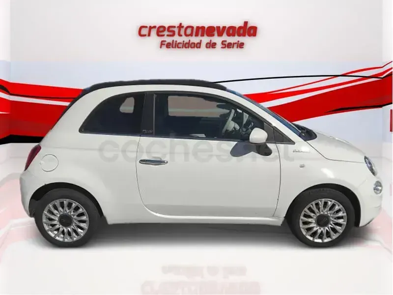 Usado Fiat 500C Dolcevita 70 CV (51 kW) 2022 Blanco Descapotable