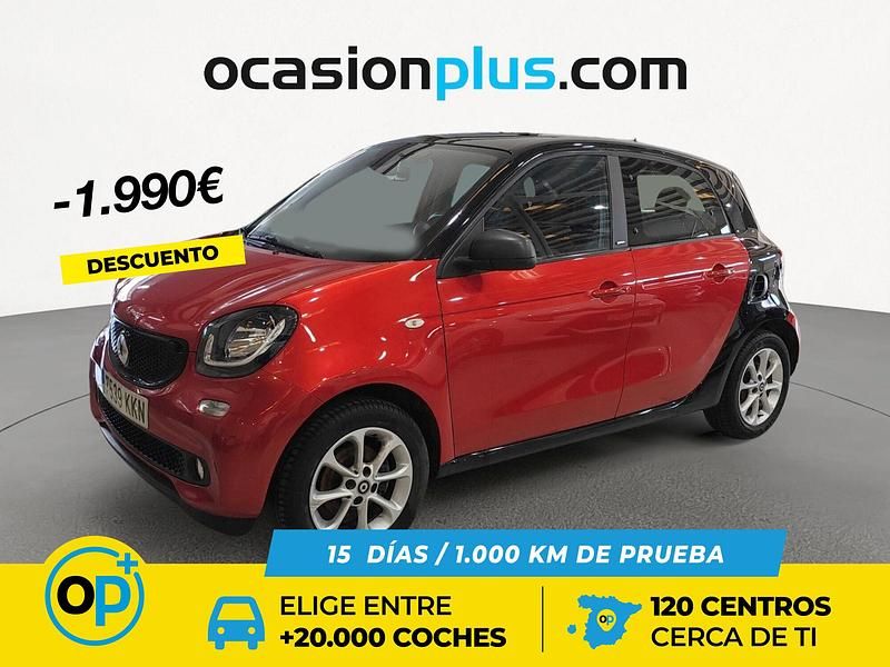 Usado Smart ForFour 90 CV (66 kW) 2018 Rojo Utilitario