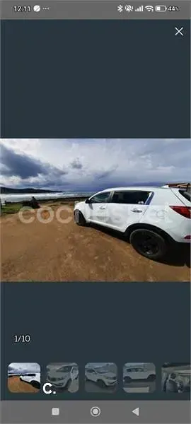 Usado Kia Sportage 115 CV (84 kW) 2013 Blanco SUV