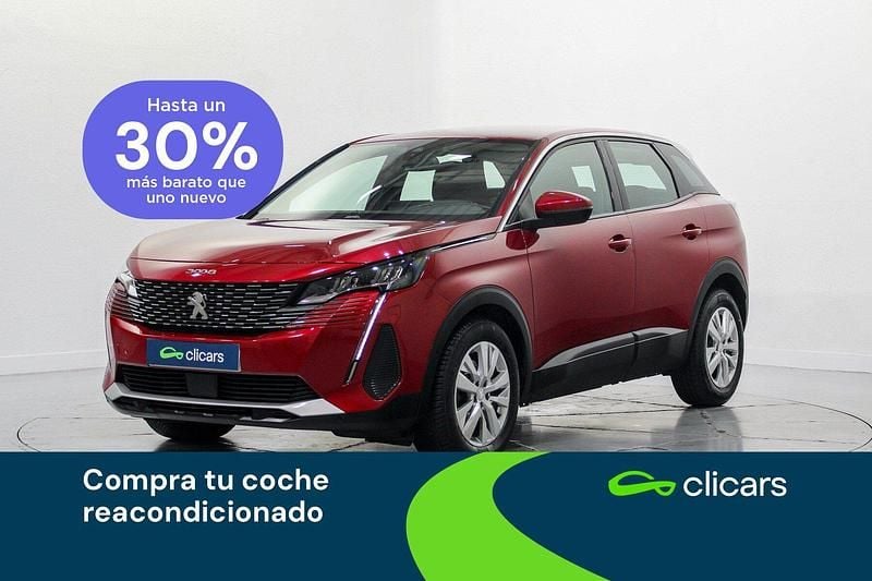 Rojo Usado 2021 Peugeot 3008 Active SUV | 15.990 € (Buen precio) - Imagen 1/4
