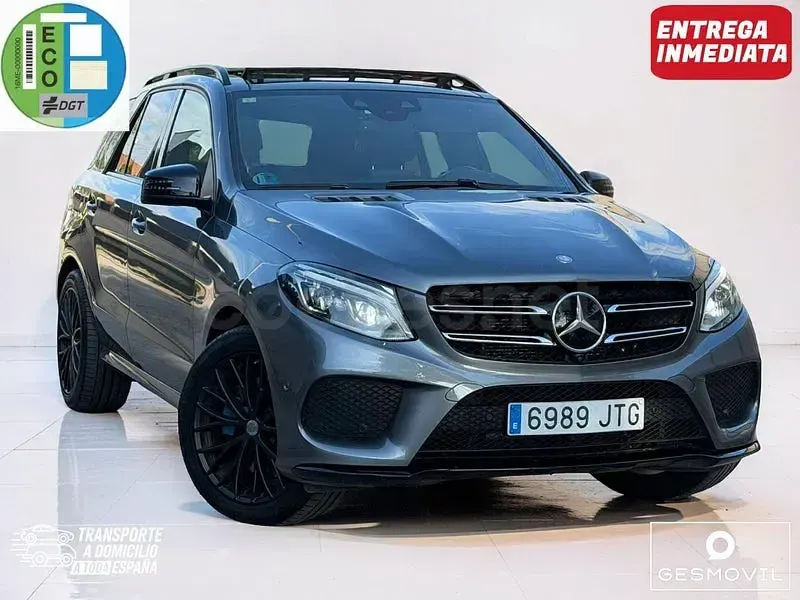 Usado Mercedes GLE500 442 CV (325 kW) 2016 Gris / plata SUV