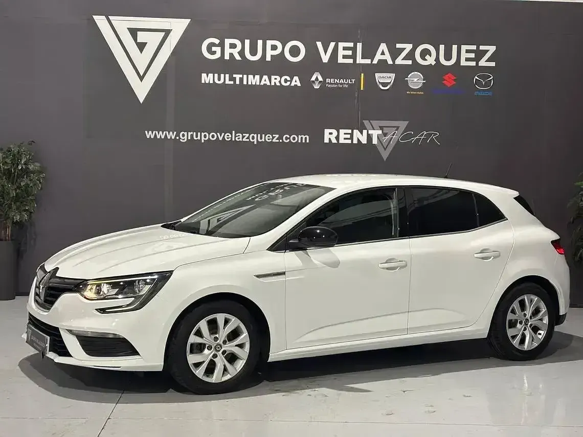 Usado Renault Mégane LIMITED 115 CV (84 kW) 2020 Blanco Berlina