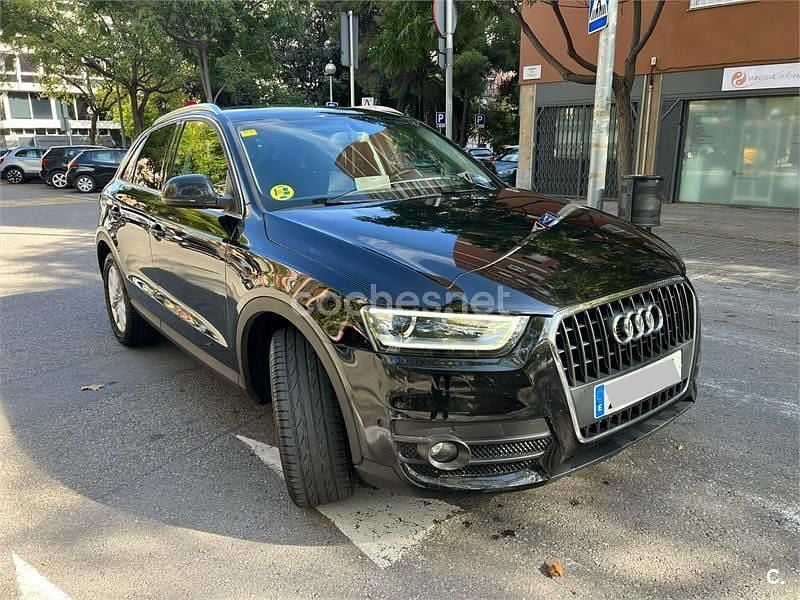 Usado Audi Q3 140 CV (102 kW) 2014 Negro SUV