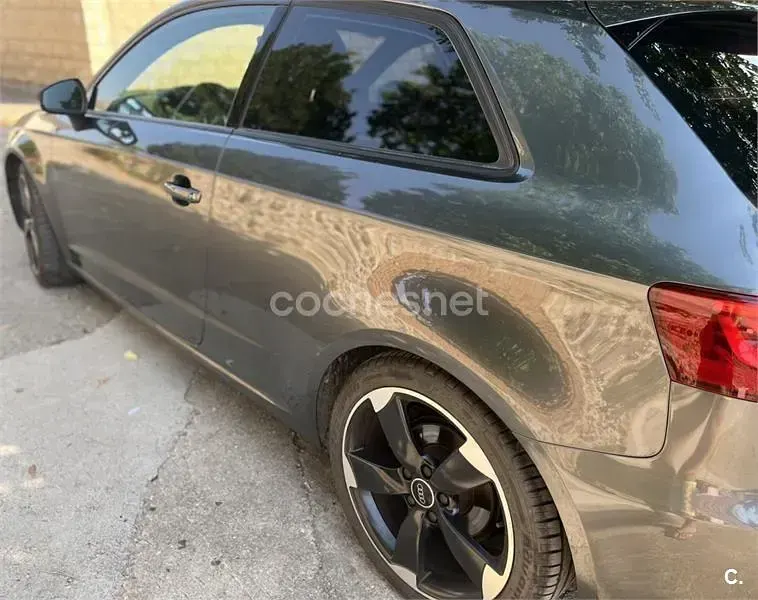Usado Audi A3 S-Line 150 CV (110 kW) 2017 Gris / plata Berlina