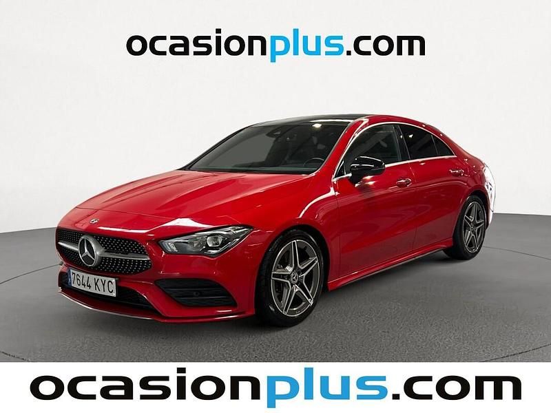 Rojo Usado 2019 Mercedes CLA200 AMG Coupe | 25.355 € (Buen precio) - Imagen 1/4