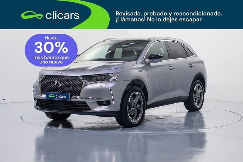 Usado DS Automobiles DS7 Crossback Bastille Plus 130 CV (95 kW) 2021 Gris / plata SUV