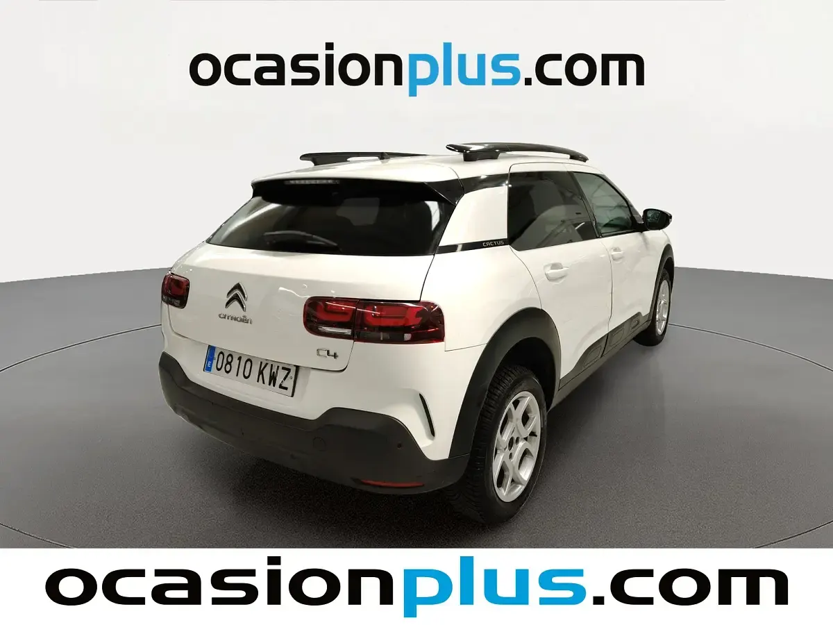 Usado Citroën C4 Cactus Feel 99 CV (72 kW) 2019 Blanco Utilitario