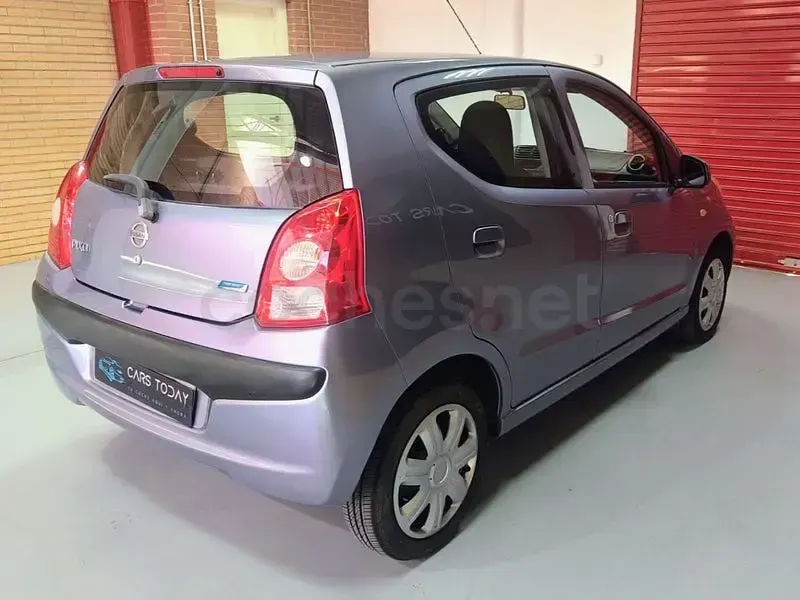 Usado Nissan Pixo Acenta 68 CV (50 kW) 2010 Azul Utilitario