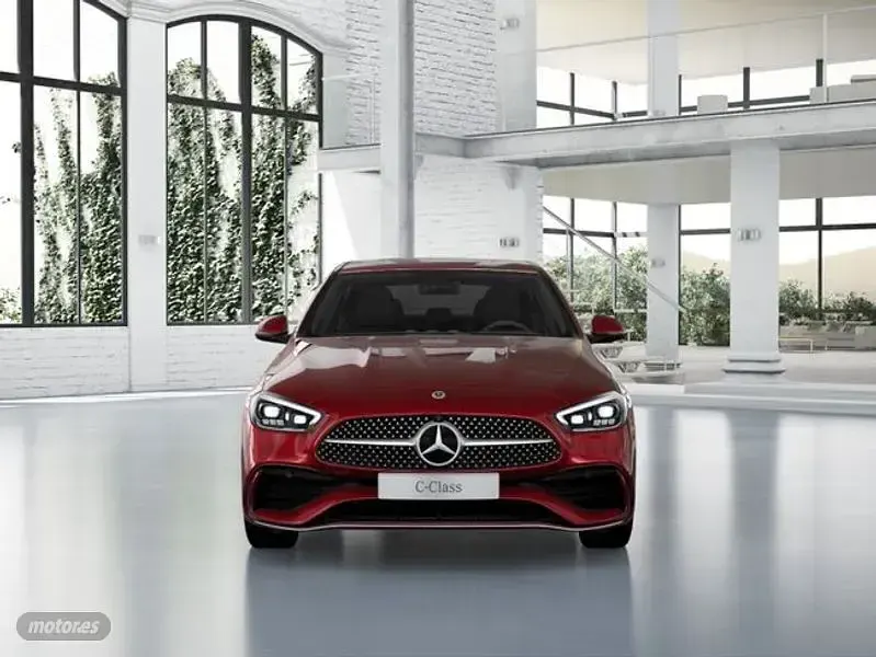 Usado Mercedes C220 199 CV (146 kW) 2022 Rojo Berlina