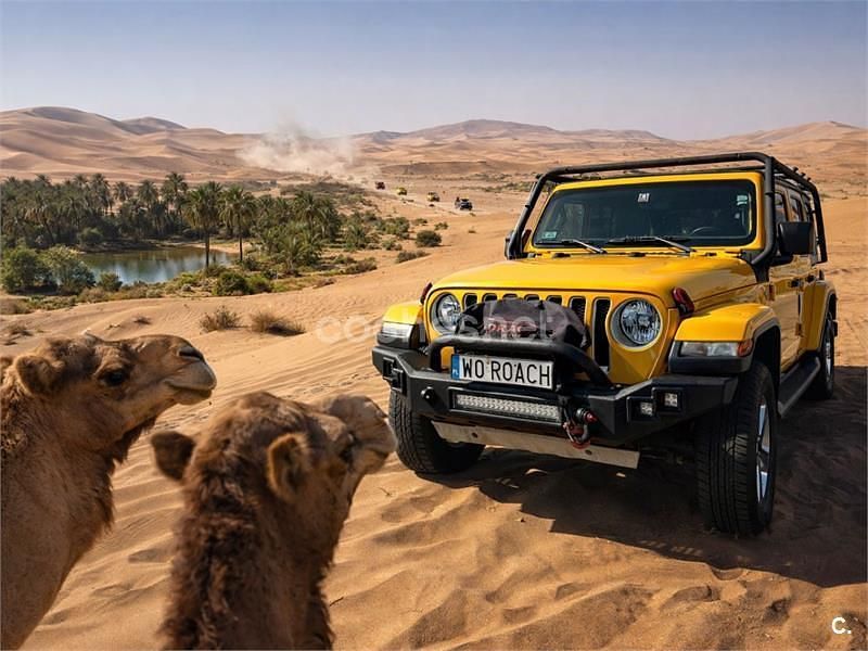 Usado Jeep Wrangler Sahara 270 CV (198 kW) 2020 Amarillo SUV