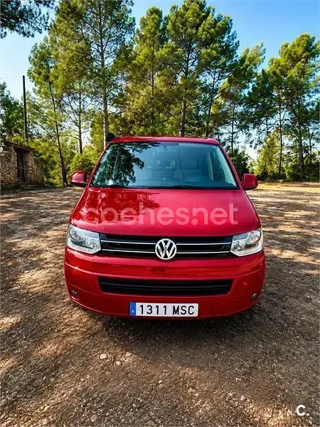 Usado VW California Comfortline 180 CV (132 kW) 2010 Rojo Van