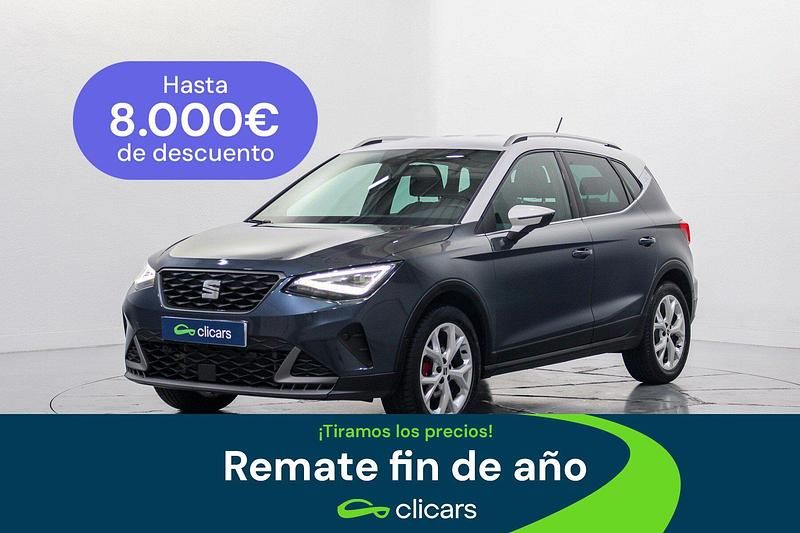 Gris Usado 2023 Seat Arona FR SUV | 19.990 € (Precio justo) - Imagen 1/4