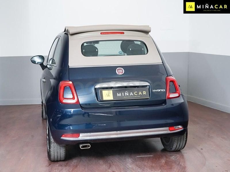 Usado Fiat 500C 70 CV (51 kW) 2023 Azul Descapotable