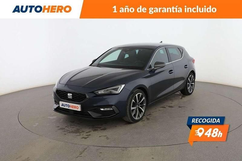 Gris Usado 2022 Seat Leon FR Berlina | 19.999 € (Buen precio) - Imagen 1/4