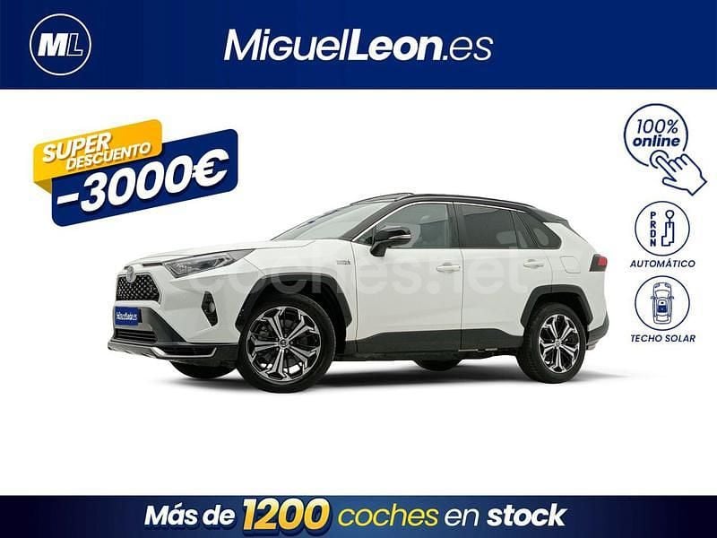 Blanco Usado 2021 Toyota RAV4 Hybrid Plus SUV | 35.985 € (Precio justo) - Imagen 1/3
