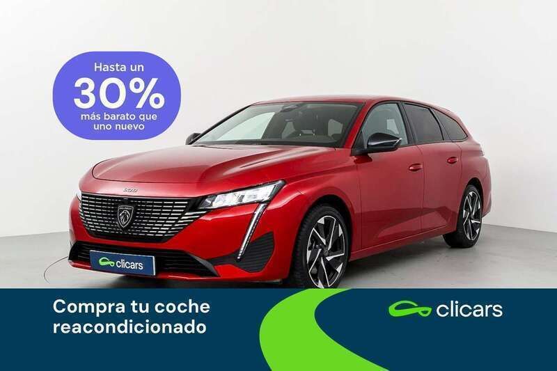 Rojo Usado 2024 Peugeot 308 Allure Familiar | 21.190 € (Super precio) - Imagen 1/4