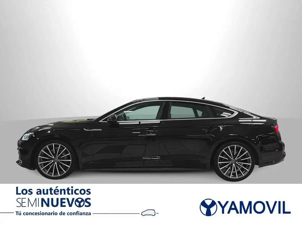 Usado Audi A5 Sport 190 CV (139 kW) 2019 Negro Coupe