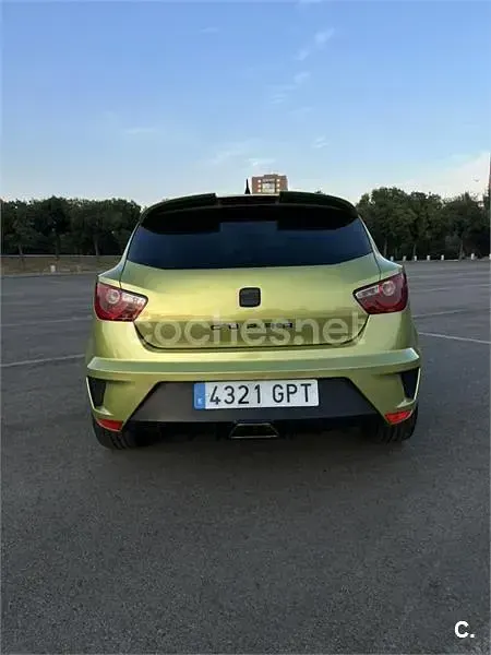 Usado Seat Ibiza SC CUPRA 180 CV (132 kW) 2009 Amarillo Utilitario