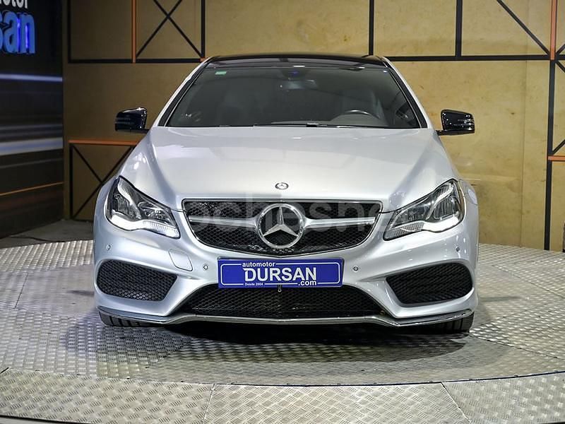 Usado Mercedes E220 171 CV (125 kW) 2014 Gris Coupe
