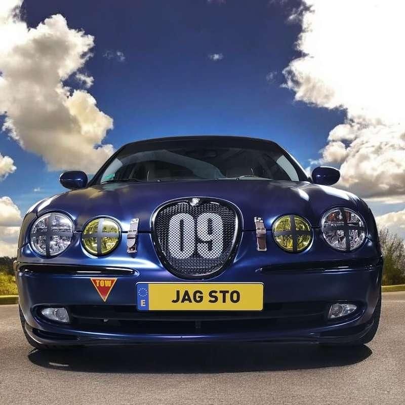 Azul Usado 2002 Jaguar S-Type Executive Berlina | 18.500 € - Imagen 1/4