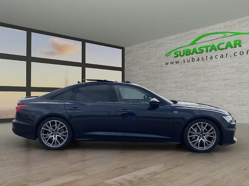 Usado Audi A6 S-Line 204 CV (150 kW) 2022 Azul metalizado Berlina