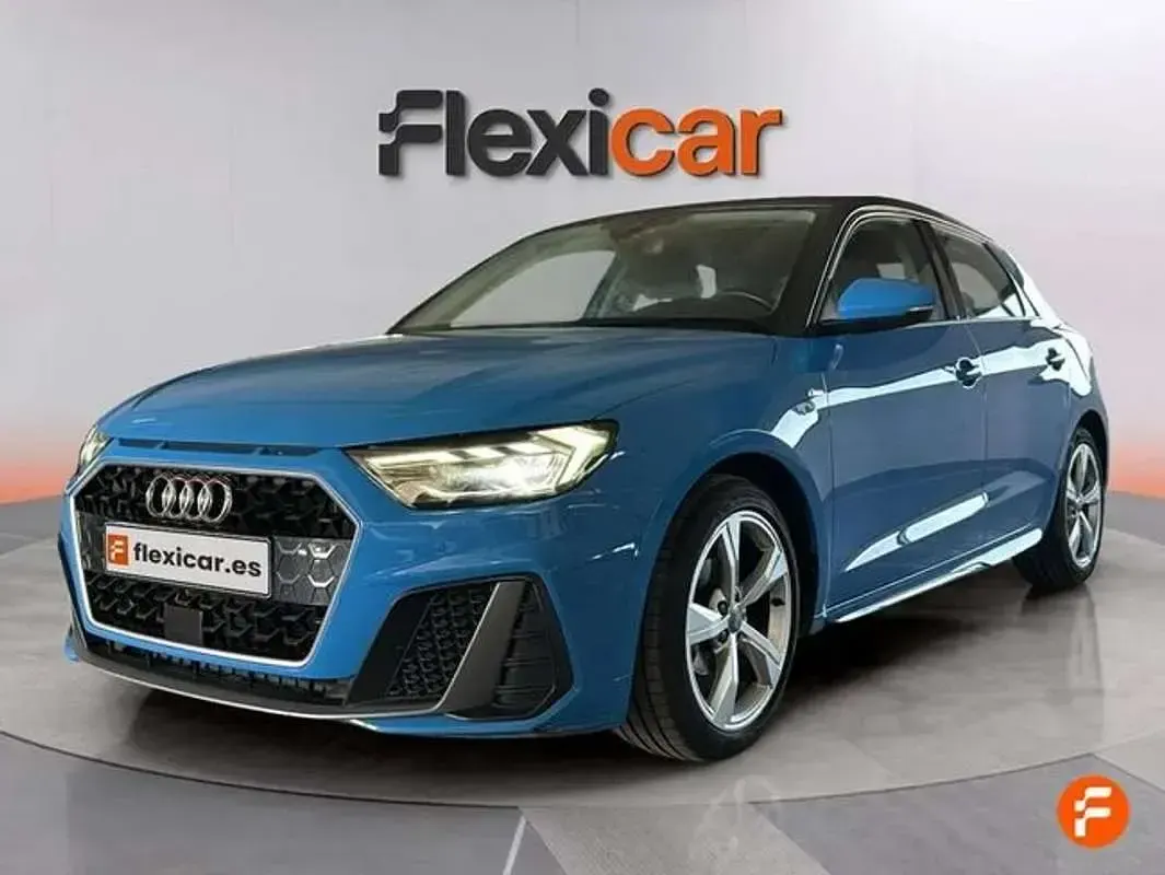 Usado Audi A1 Sportback S-Line 95 CV (69 kW) 2019 Azul Utilitario