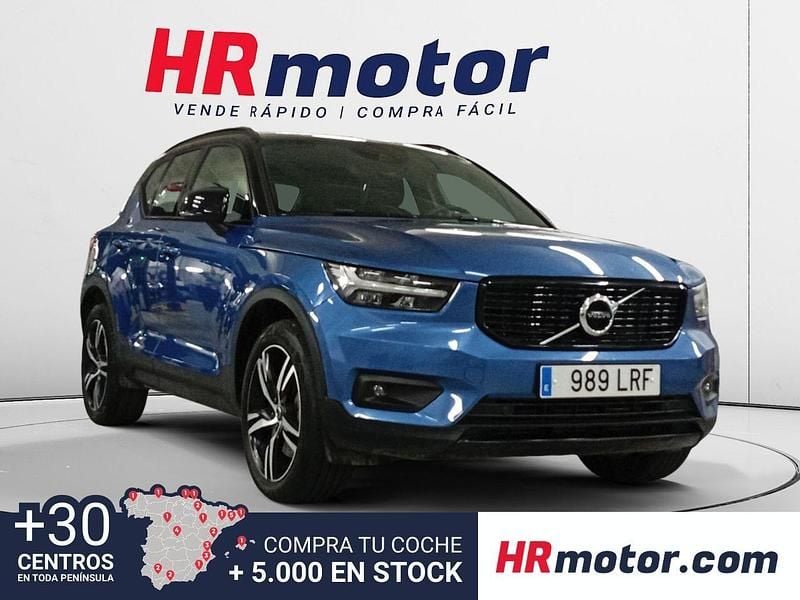 Azul Usado 2021 Volvo XC40 R-Design SUV | 26.490 € (Precio justo) - Imagen 1/4