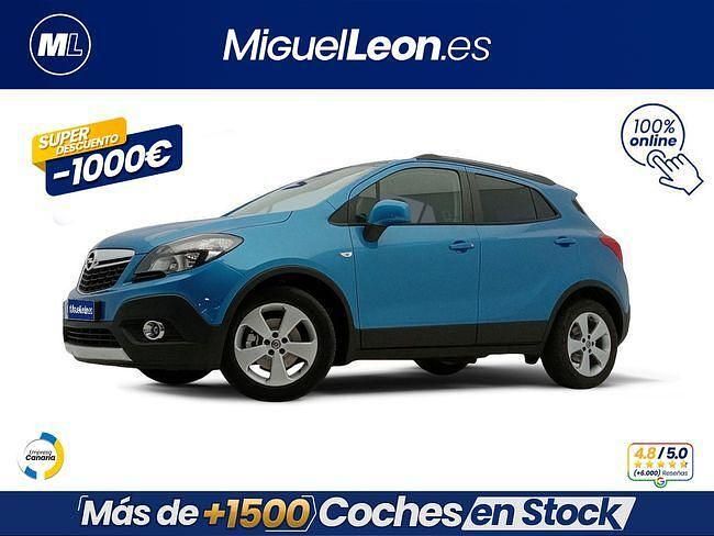 Usado Opel Mokka Selective 140 CV (102 kW) 2016 Azul SUV