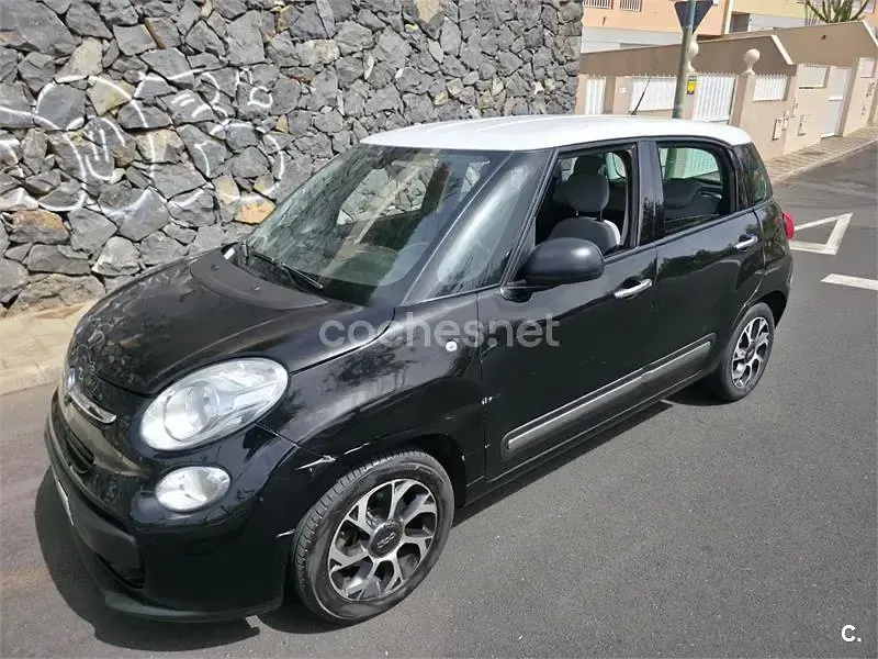 Usado Fiat 500L Trekking 95 CV (69 kW) 2017 Negro Monovolumen