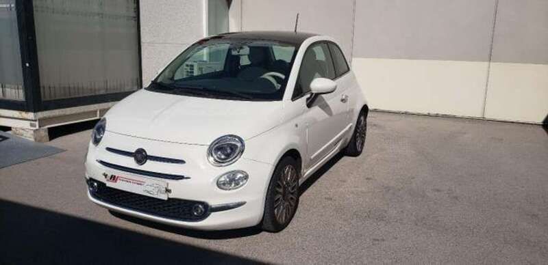 Blanco Usado 2017 Fiat 500 Lounge Utilitario | 8500 € (Precio justo) - Imagen 1/4