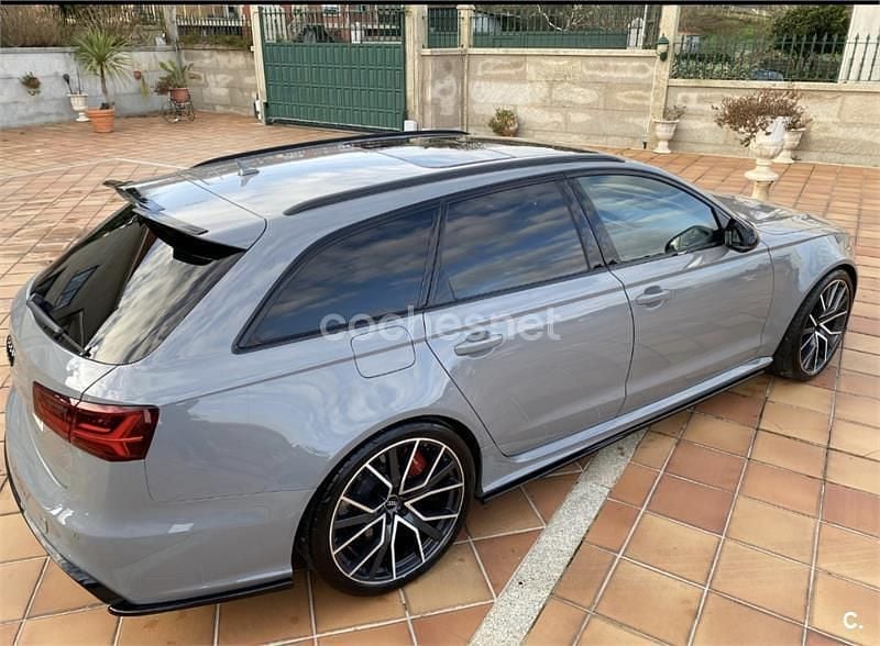 Usado Audi RS6 605 CV (444 kW) 2016 Gris / plata Familiar