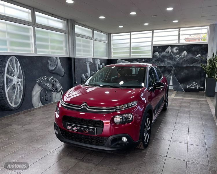 Granate Usado 2017 Citroën C3 Feel Utilitario | 9990 € - Imagen 1/4
