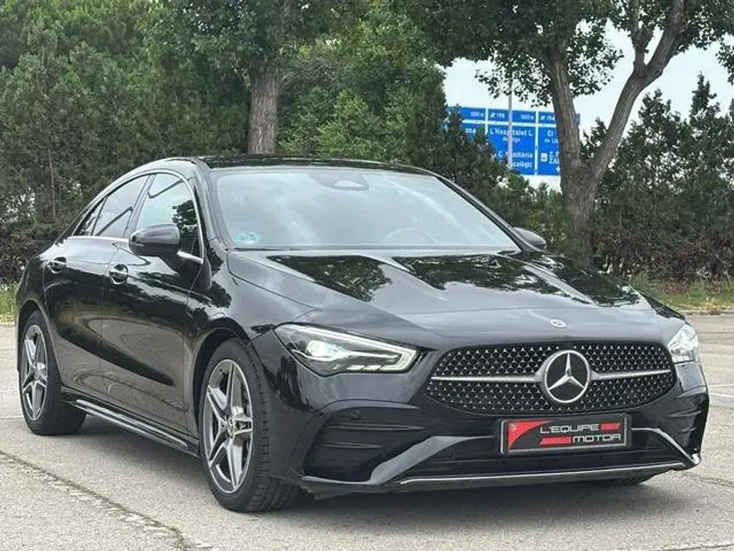 Usado Mercedes CLA200 150 CV (110 kW) 2024 Negro Coupe
