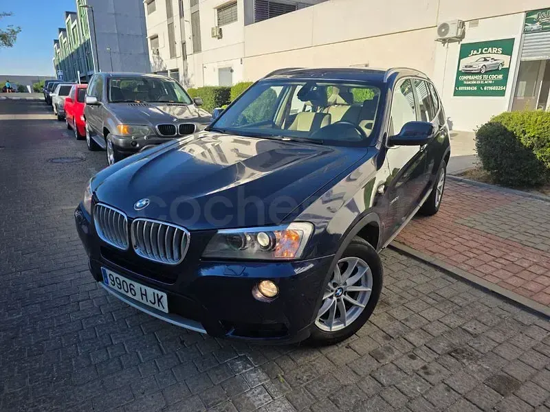 Usado BMW X3 184 CV (135 kW) 2012 Azul SUV