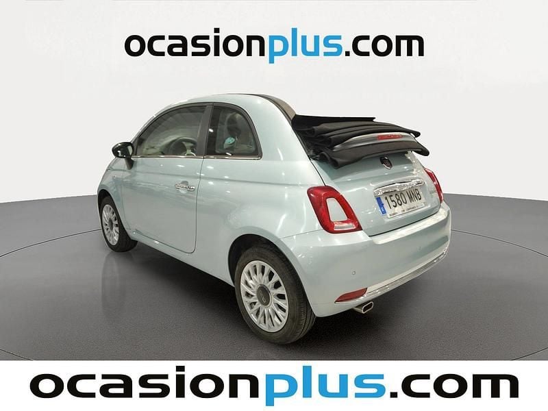 Usado Fiat 500C 71 CV (52 kW) 2024 Verde Descapotable