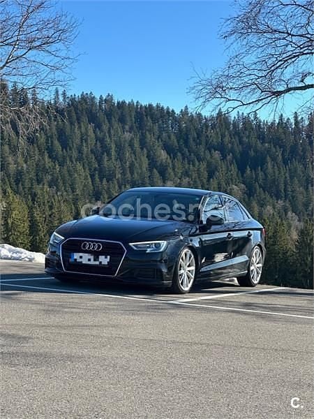Usado Audi A3 Sport 115 CV (84 kW) 2017 Negro Berlina