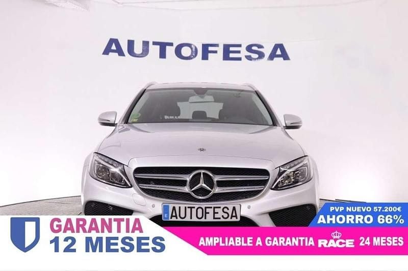 Usado Mercedes C220 AMG 170 CV (125 kW) 2018 Gris Familiar