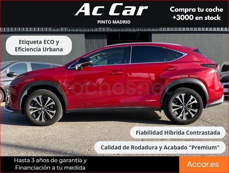 Usado Lexus NX300h 197 CV (144 kW) 2021 Granate SUV