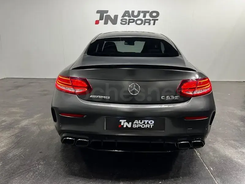 Usado Mercedes C63S AMG 510 CV (375 kW) 2019 Negro Coupe