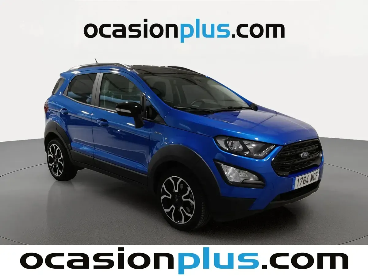 Usado Ford Ecosport Active 125 CV (91 kW) 2022 Azul SUV