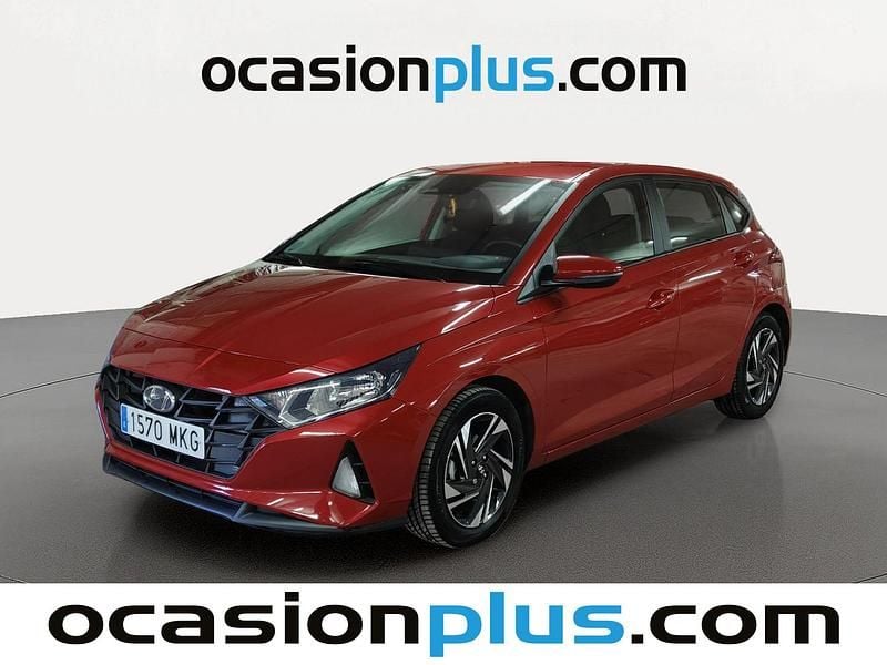 Rojo Usado 2023 Hyundai i20 Utilitario | 13.819 € (Precio justo) - Imagen 1/4