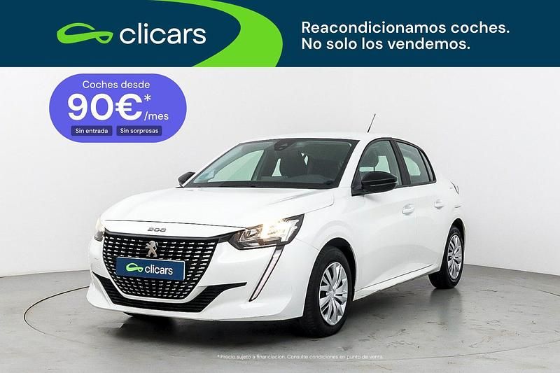 Usado Peugeot 208 Active 100 CV (73 kW) 2022 Blanco Utilitario