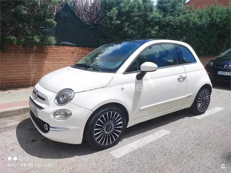 Usado Fiat 500 Lounge 105 CV (77 kW) 2016 Blanco Berlina
