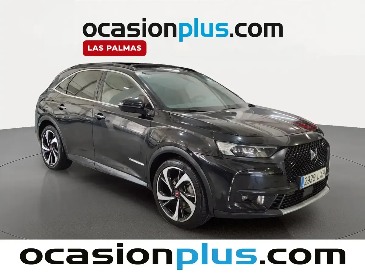 Usado DS Automobiles DS7 Crossback Performance Line Plus 300 CV (220 kW) 2022 Negro SUV