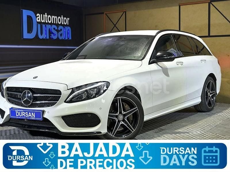 Blanco Usado 2016 Mercedes C250 Elegance Familiar | 22.990 € (Un poco caro) - Imagen 1/4
