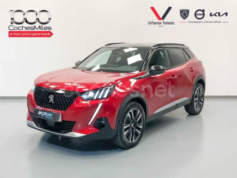 Rojo Usado 2023 Peugeot 2008 GTi SUV | 19.990 € (Precio justo) - Imagen 1/4