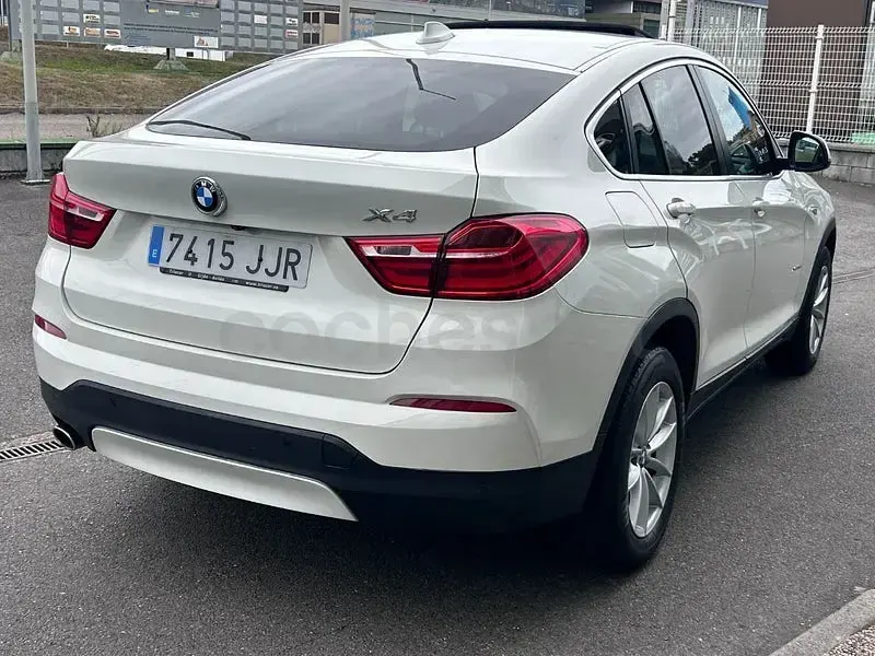 Usado BMW X4 190 CV (139 kW) 2015 Blanco SUV