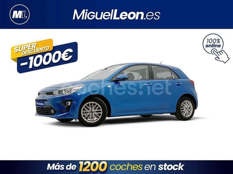Azul Usado 2023 Kia Rio Berlina | 13.985 € (Precio justo) - Imagen 1/3
